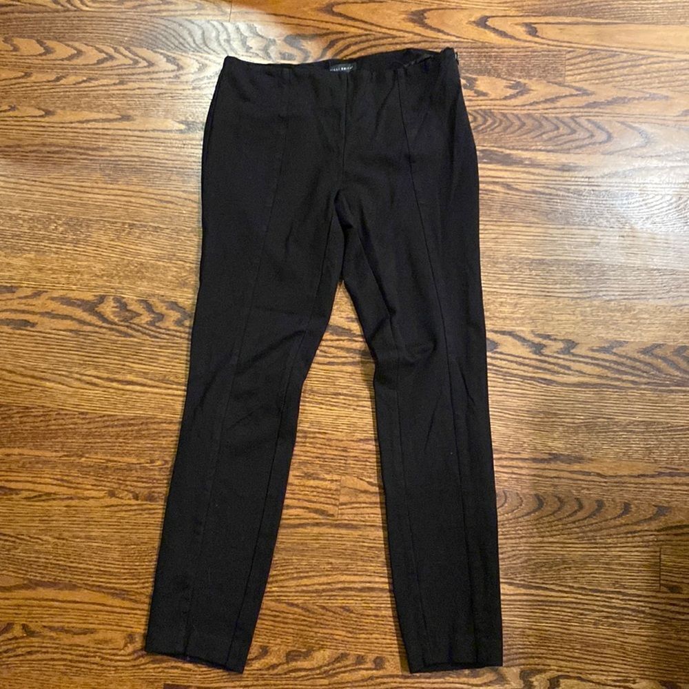 Willi Smith Size 4 Knit Pants Stretch Tailored Side Zipper and Button